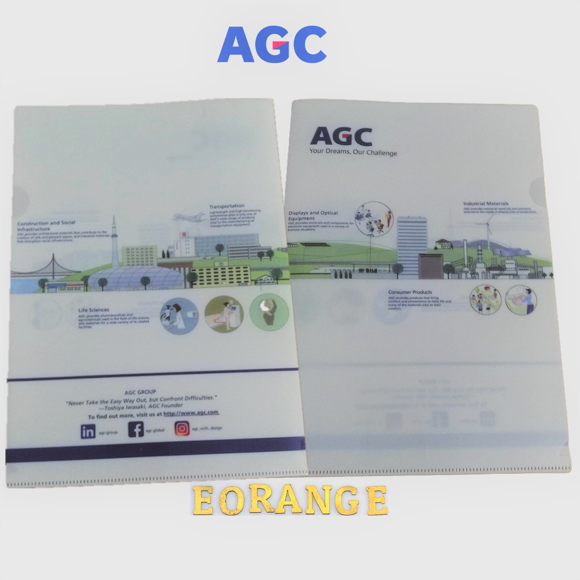 customised customized L-shaped folder file printing logo full color colour corporate gift promotional gift giveaway door wholesale singapore supplier