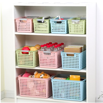 Rectangle Storage Baskets with Handles